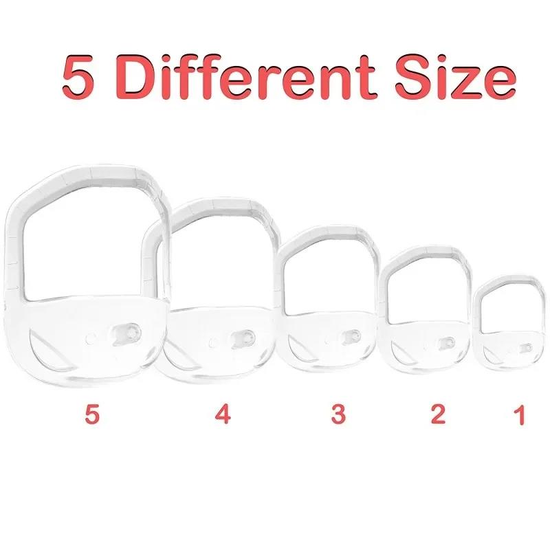 5 PCS/Set Beard Shaper Goatee Mustache Grooming Tool Transparent Face Hair Styling Template for Man Beard Shape Styling Tools. 