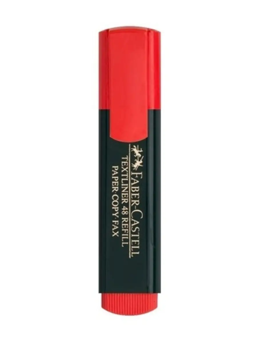 Highlighter Marker Pen RED Color 2pis. 