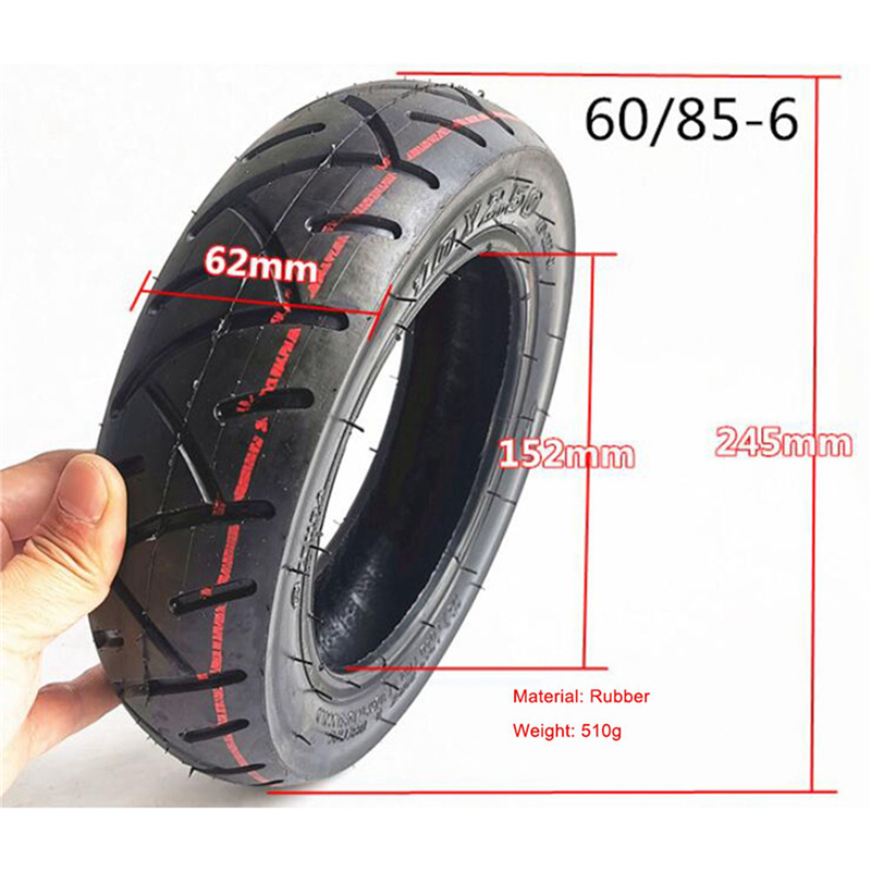 TWEXQNY 2Pcs 10X2.5 Speedway Tire and Tube Set 10 Inch on Road Tire for Zero 10X Scooter Parts