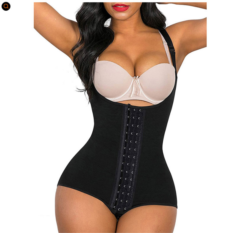 Body Shapewear Women's Binders Shapers Mesh Bodysuit Breathable Waist  Slimming Corset Underwear (Color : C, Si