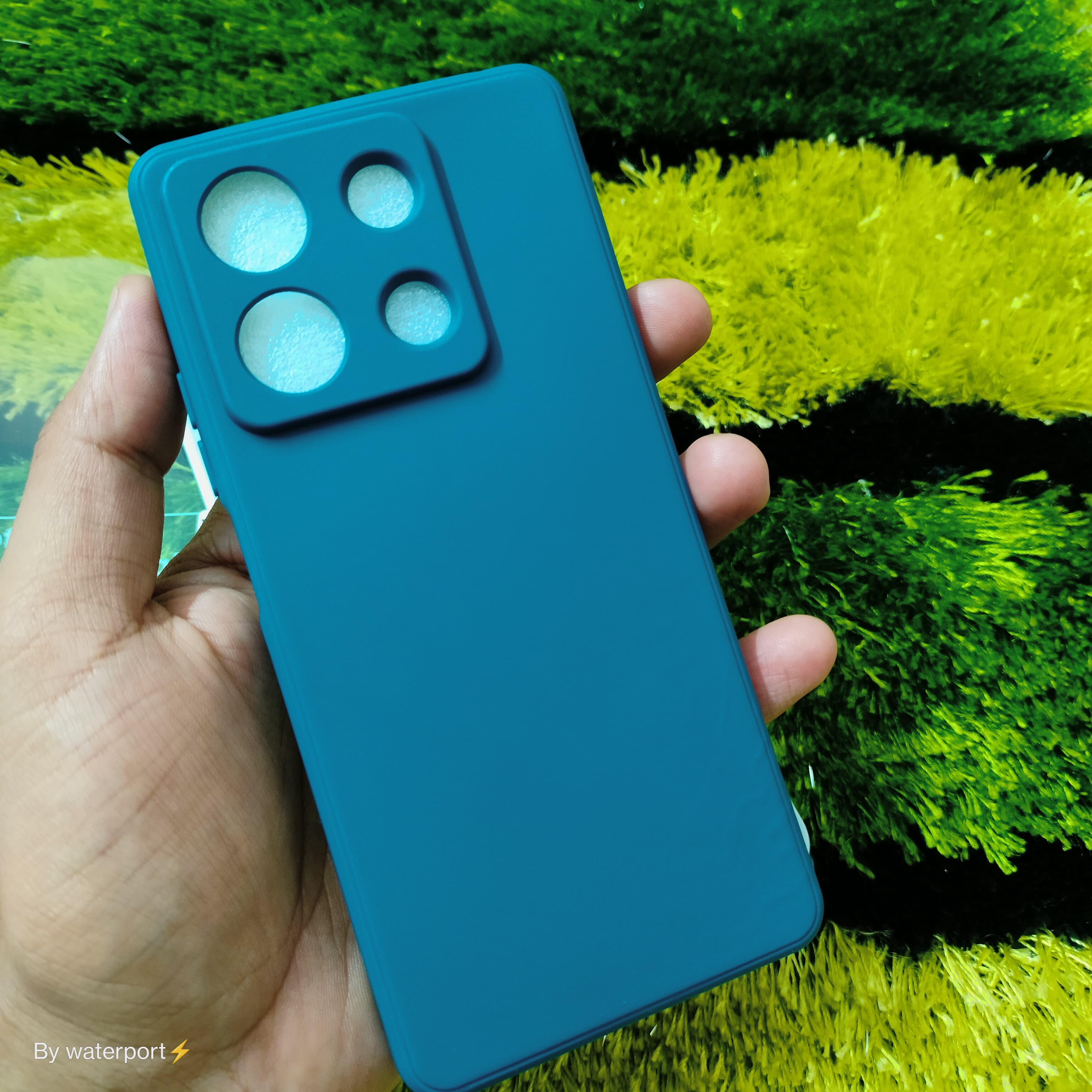 For Redmi Note 13 4g Back Cover Soft Silicon Back Case Full Camera Bump ...