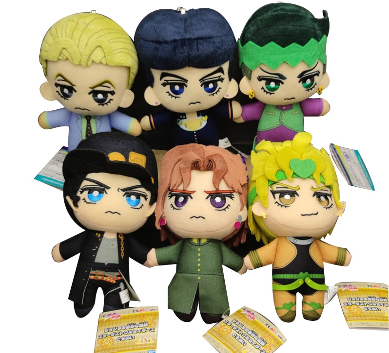 Jojos Bizarre Adventure Tomoni Noriaki Kakyoin Stardust Crusaders Dio Brando Plush Doll. 