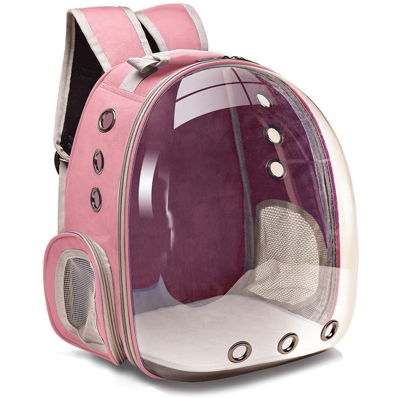 Breathable Pet Carriers Small Dog Cat Backpack Capsule Cage Pet Carrier Travel Space Cat Carrying Bag