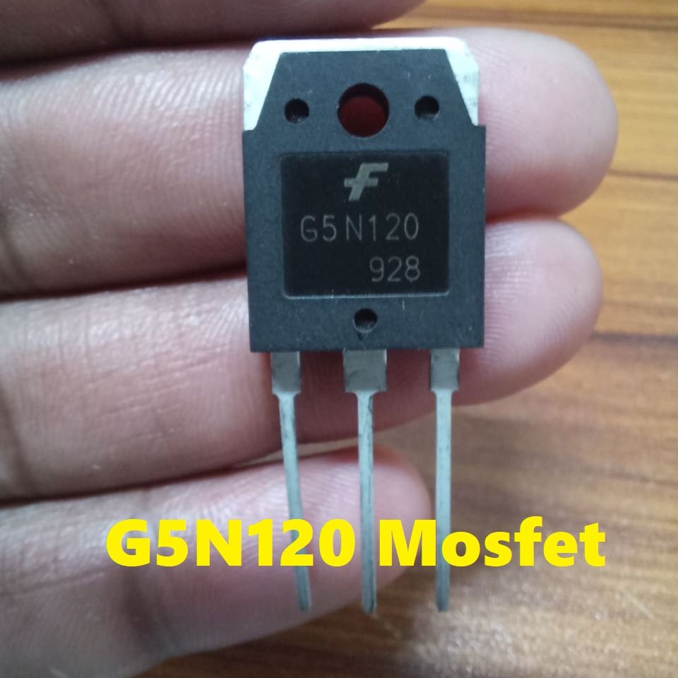 G5N120 5N120 520 5A 120V TO-247 Mosfet Transistor Electromagnetic Oven Power Tube Chip IC Power Transistor Induction Cooker Disassemble Cooker Transistor Field Effect Transistor. 