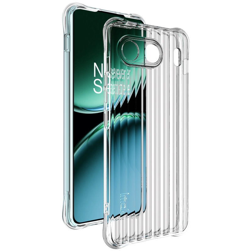 New- IMAK Corrugated Texture Airbag TPU Phone Case For OnePlus Nord 4