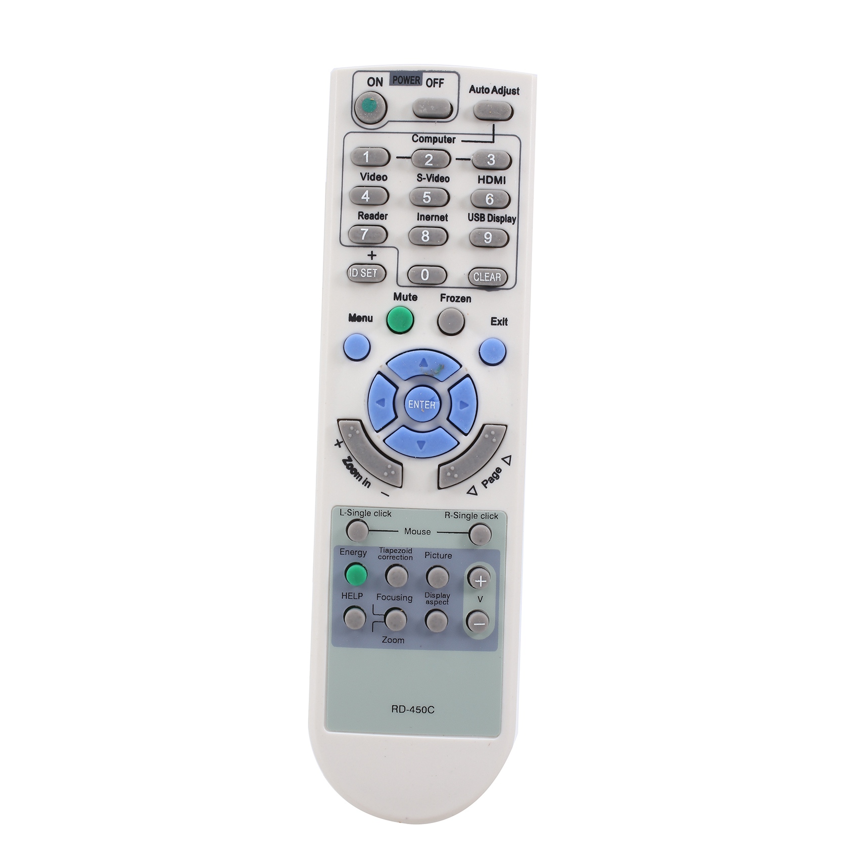 Projector Remote Control for NEC Projector NP100 NP110 NP115 NP1200 NP210 NP215 NP216 NP2200 NP300+ NP305 NP310