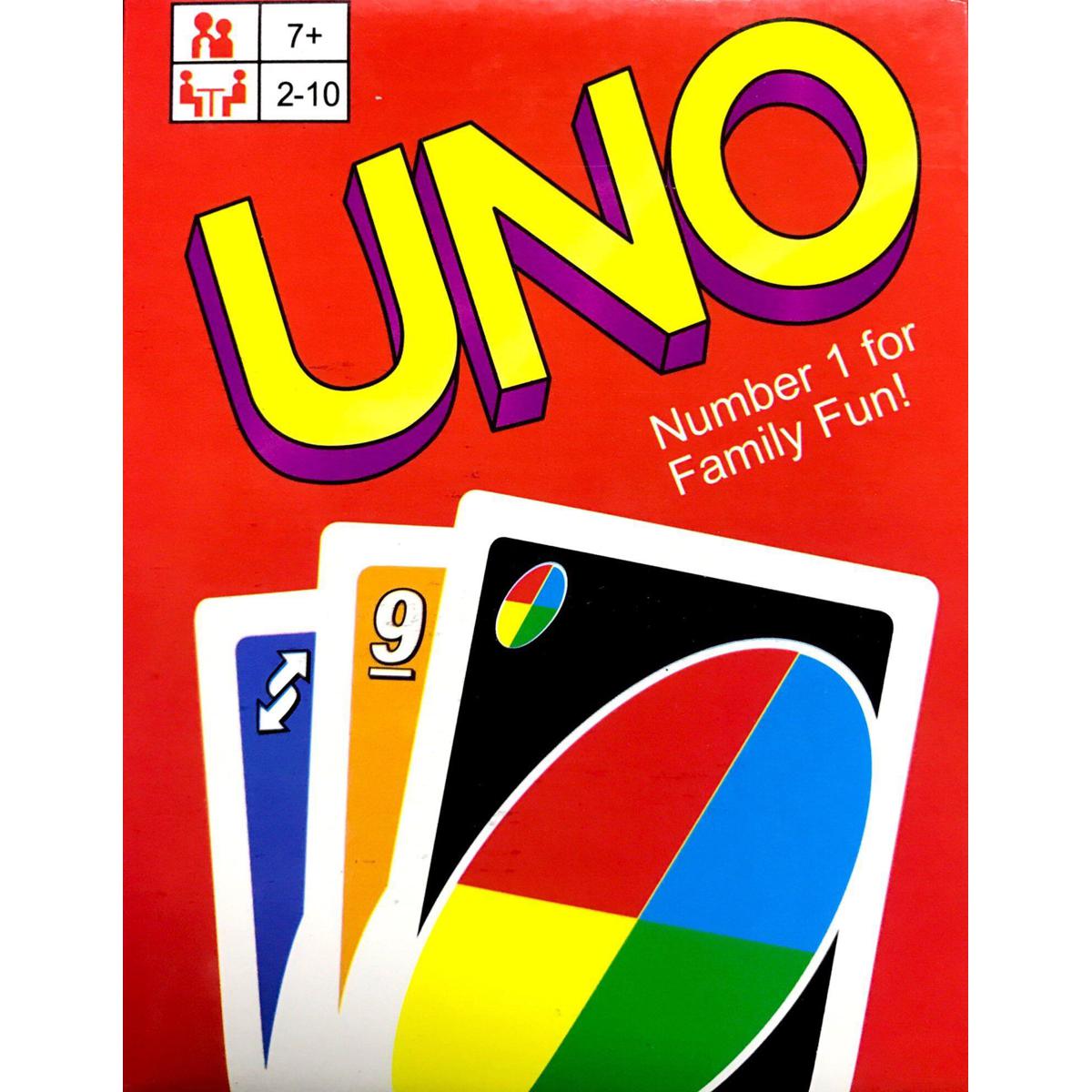 UNO Card Set- High Quality - Multi Color