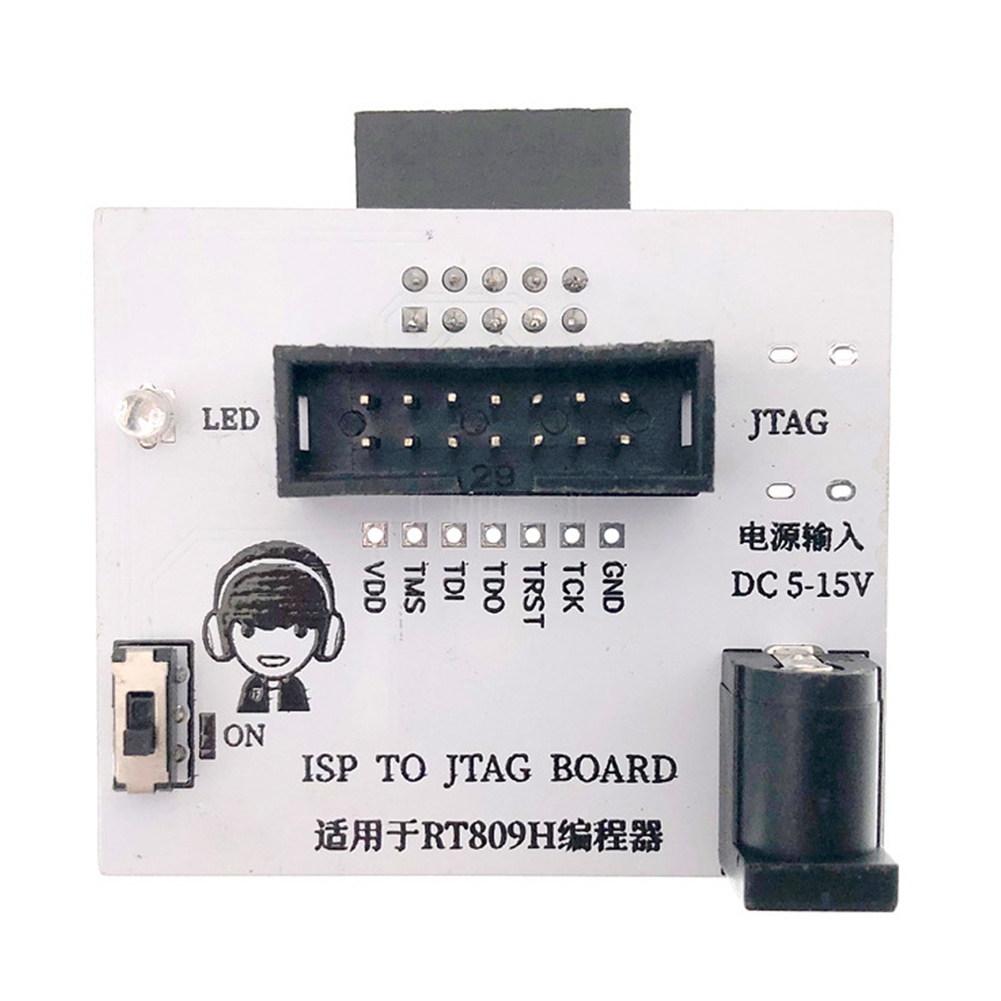 ISP to JTAG Board for RT809H Programmer MCU TMS320F28035 DC 5-15V Fast Reading Writing Chip for Inverter Air-Conditioner Replacement. 