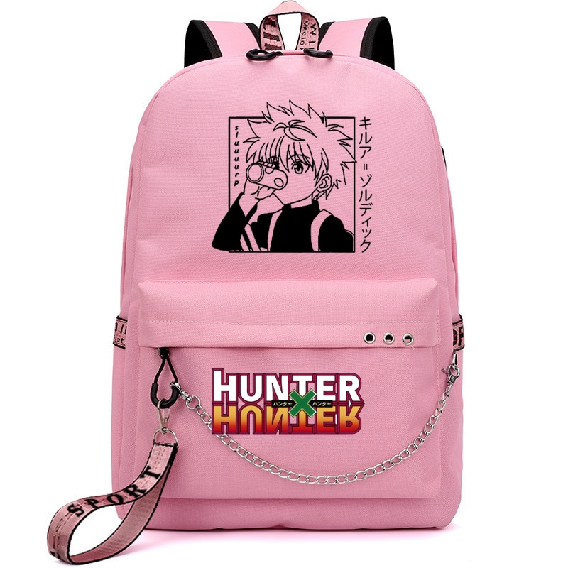 Hunter X Hunter Girl School Backpack Killua Eyes Killua HxH Anime