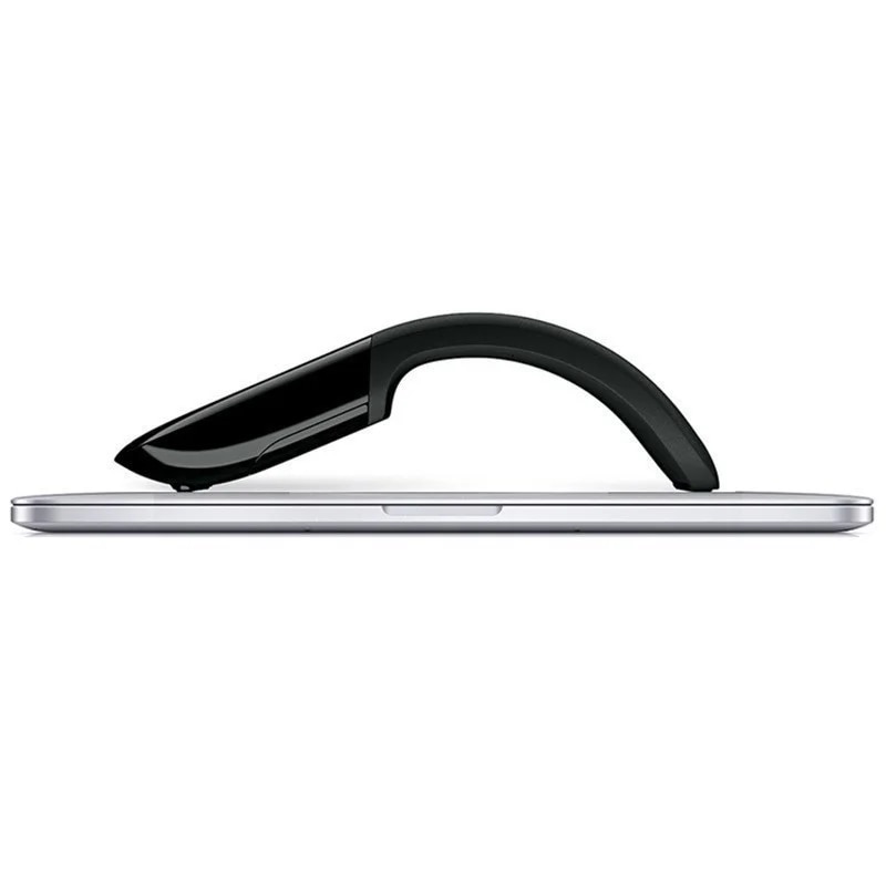 Wireless 2.4G/Bluetooth Mouse Arc Touch Folding Design Mause 1200 DPI Foldable Computer Portable Mice For Microsoft PC Laptop. 