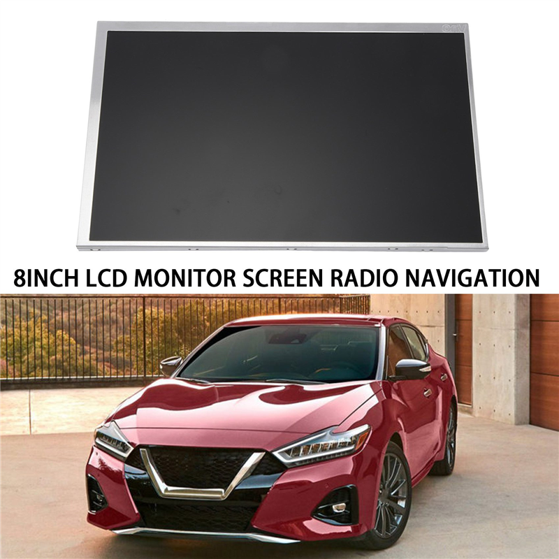 8Inch LCD Monitor Screen Radio Navigation Parts for 2016-2018 C080Vtn03.1 C080Vtn03. 