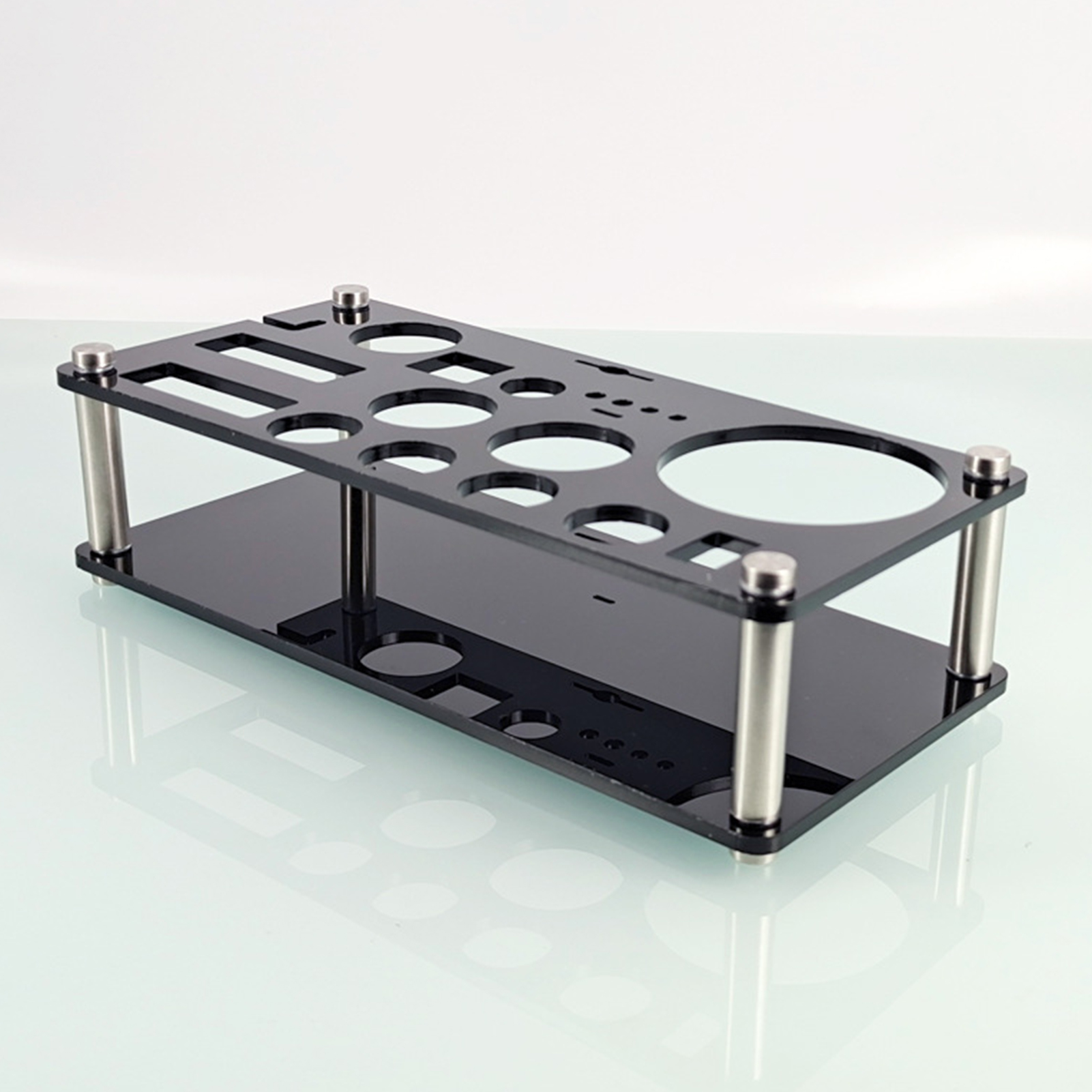 23Pcs/Set Bartender Kit Professional Versatility Stainless Steel Martini Cocktail Shaker with Stand Bar Accessories. 