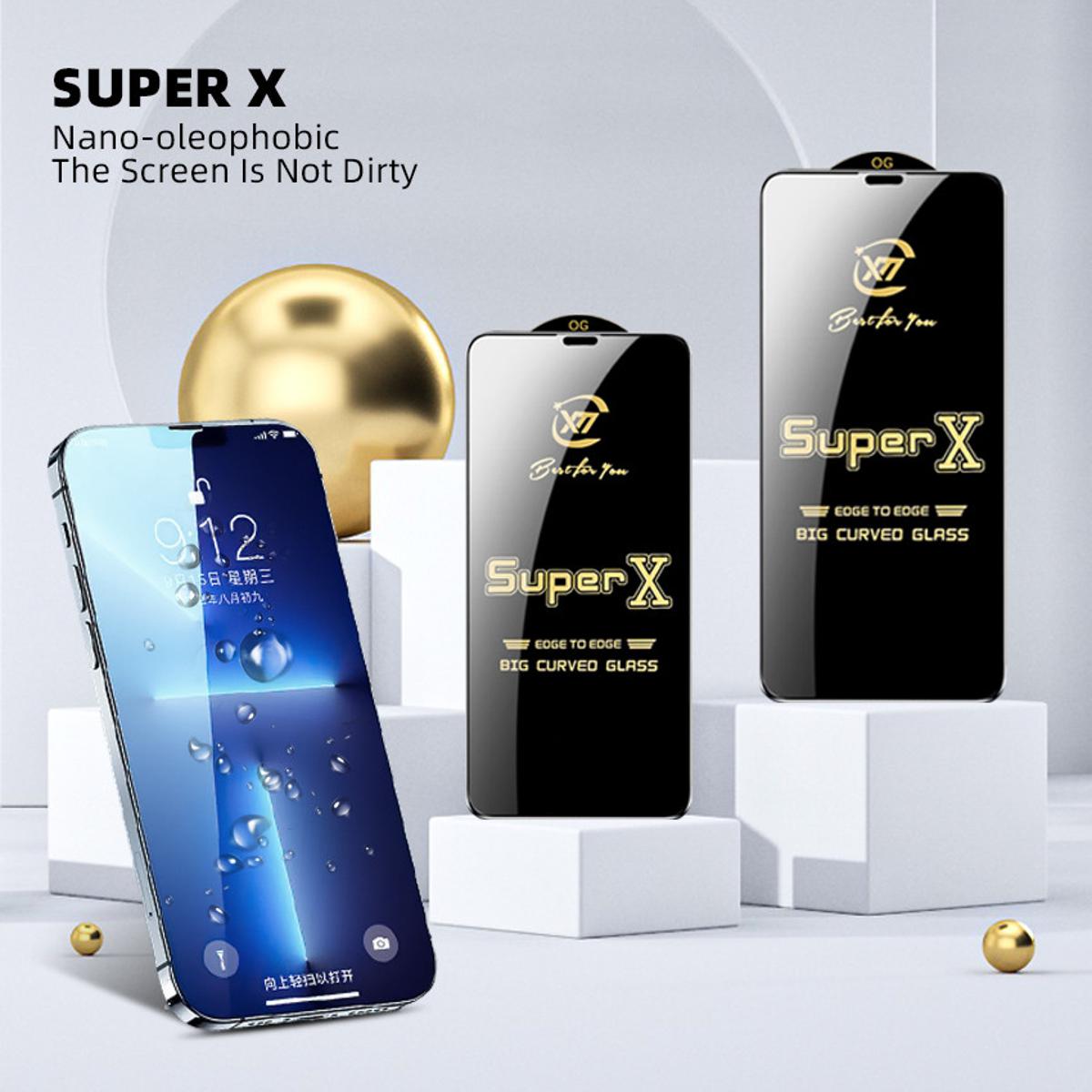 Super X Big Curved Tempered Gorilla Glass Screen Protector For Oneplus 5T/6/6T/7/7T/8T/9/9R/9RT/10R/ACE