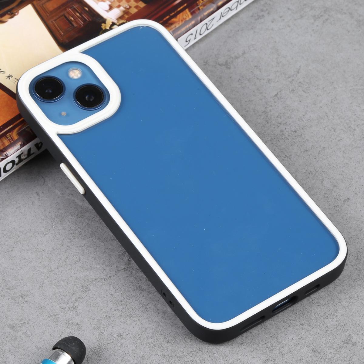 (COD)For iPhone 14 Pro Max Two-color Shield TPU + PC Phone Case