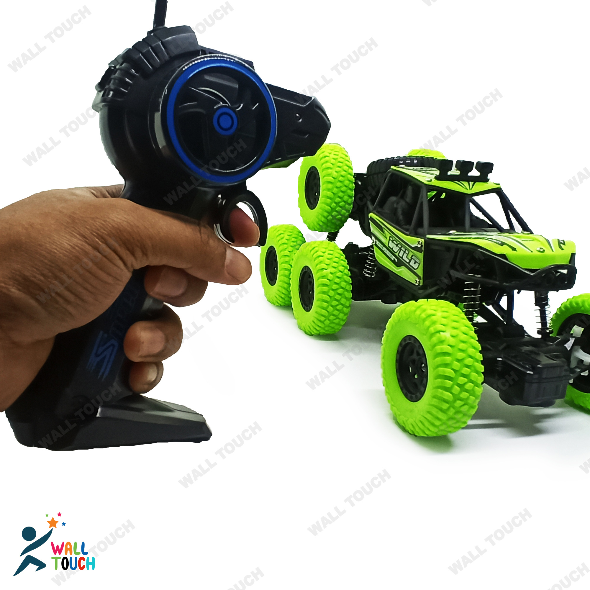 Lateral Dancing Rechargeable Big Size 360 Degree Rotating 8 Wheel Remote Control Stunt Car. 