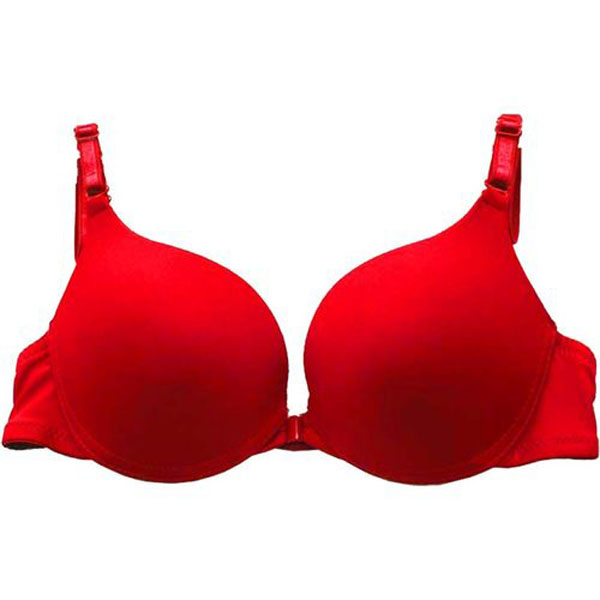 Red Colour Soft Foam Bra For Women -01 Piece. 