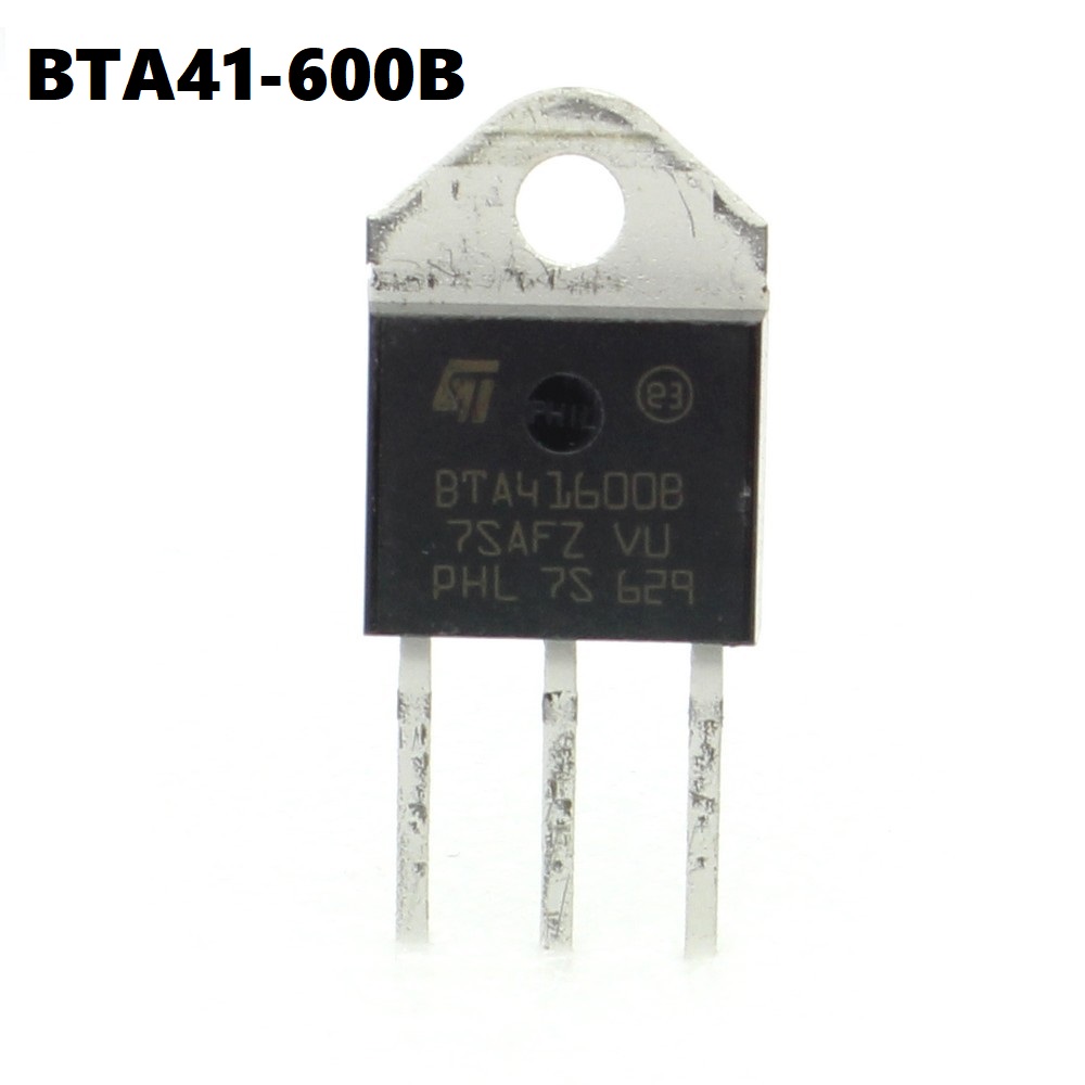 B Class Industrial BTA41 BTA41-600B 600V 40A TRIAC Thyristors IC Power TRIAC Thyristor IC Electronics Circuitry & Parts. 