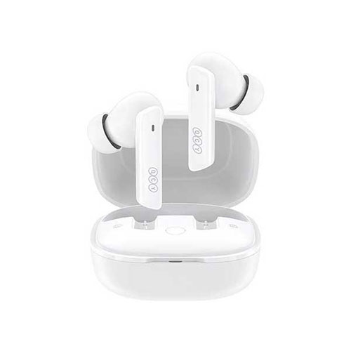 QCY HT05 Melobuds ANC Wireless Earphone 40dB Noise Cancelling Bluetooth 5.2 Headphone 6 Mic ENC HD Call TWS Earbuds Transparency Mode. 