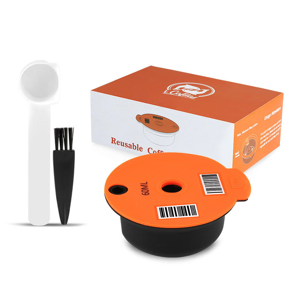 Refillable/Reusable Coffee Capsule Pods Cups For Tassimo Machine 60ML/180ML. 