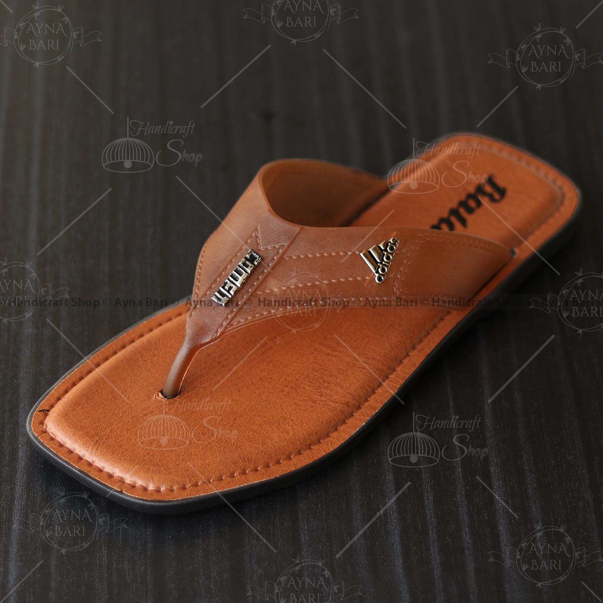 Toe-Post Sandal for Men  Slide slipper Anti Slippery sandal R-228 Panjabi shoe Chapple slipper. 