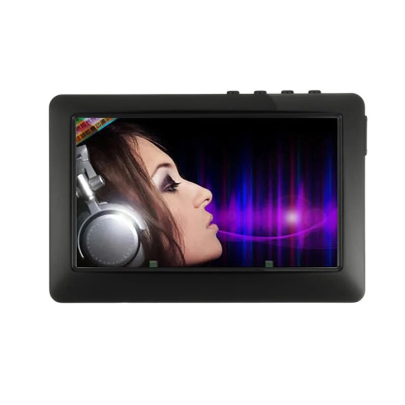 HD Touch Digital MP4 Player 8GB Build-in Speaker 4.3 Inch Screen MP4 Player Support Multinational Languages MP5 MP3 music player. 