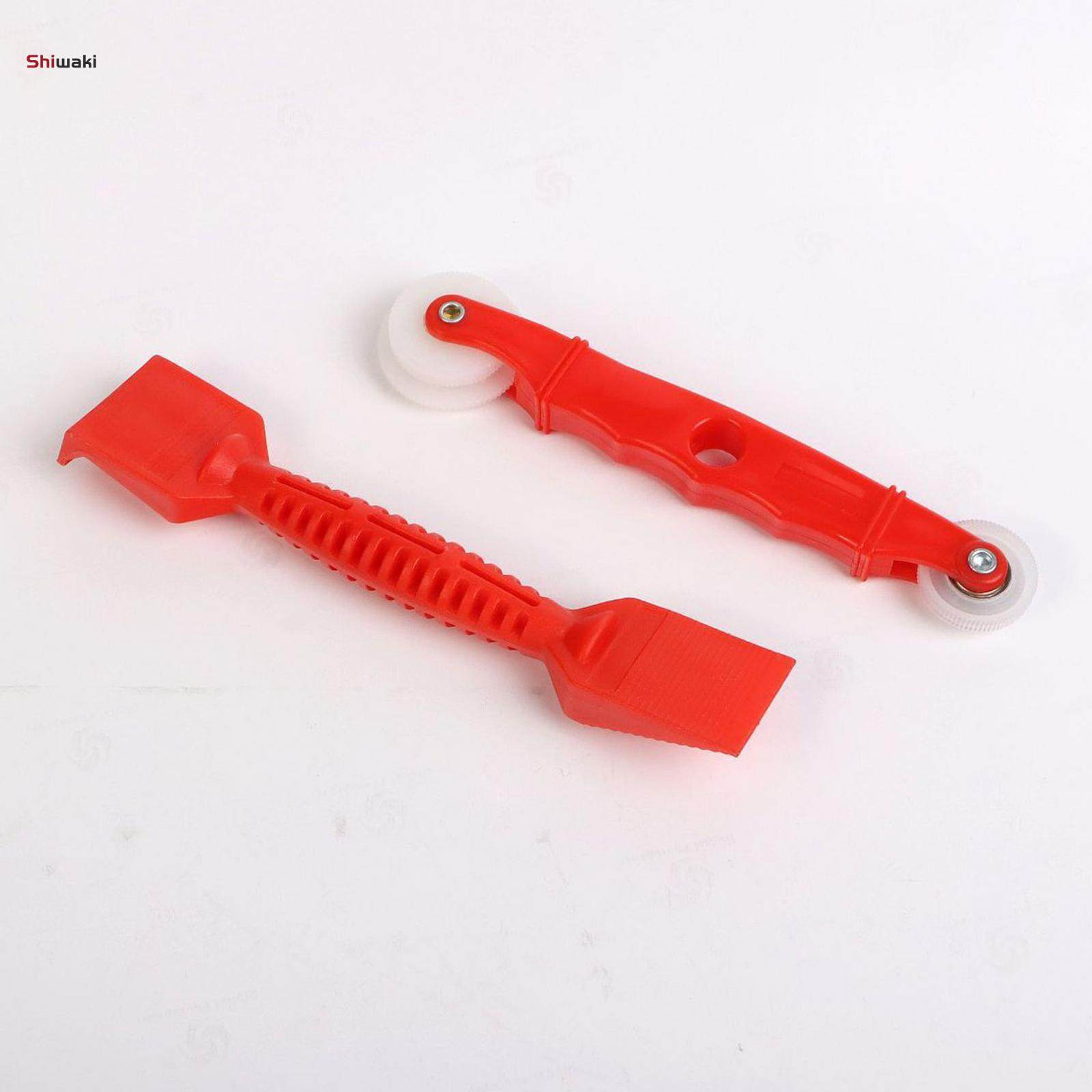 2Pcs Screen Roller Tool Set Glazing Shovel Double Ended Screen Rolling Tool. 