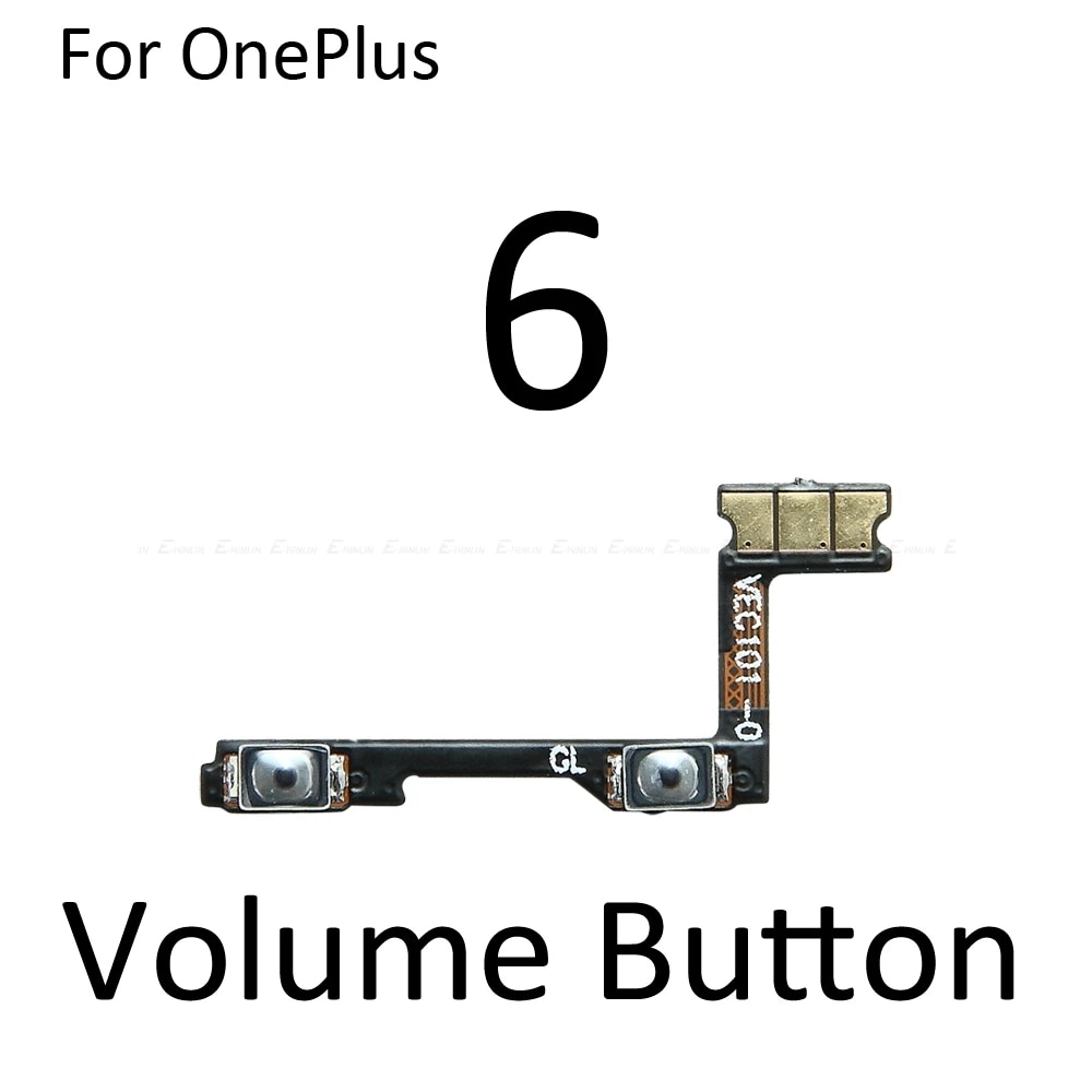 100% New Volume Button Power Switch On Off Key Ribbon Flex Cable For OnePlus 3 3T 5 5T 6 6T 9R Replacement Parts. 