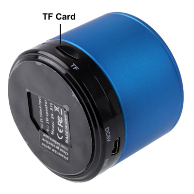 【FUPANG】Bluetooth 2.1 mini stereo speaker for iPhone 5 / iPhone 4 & 4S 4 / New iPad / iPad mini/Mini 2 retina, rechargeable battery, support TF card. 