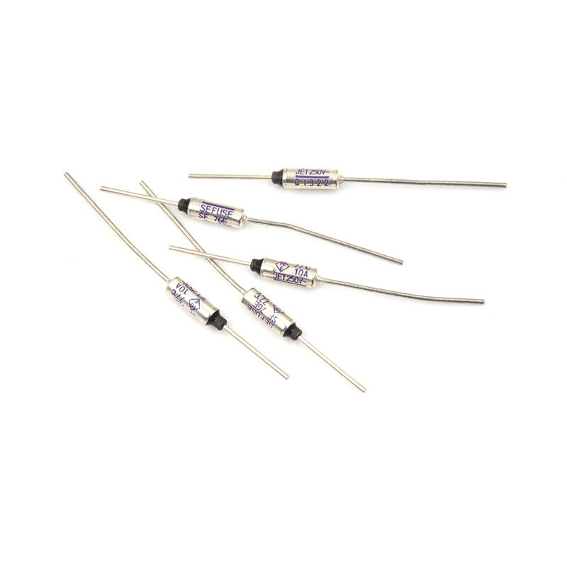 5pcs SF76E Sefuse Cutoffs NEC Thermal Fuse 77°C 77 Celsius Degree 10A 250V. 