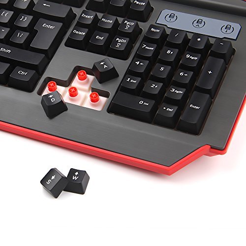 Newmen GM-100 Gaming Keyboard Anti Ghost Keys RGB Backlit. 