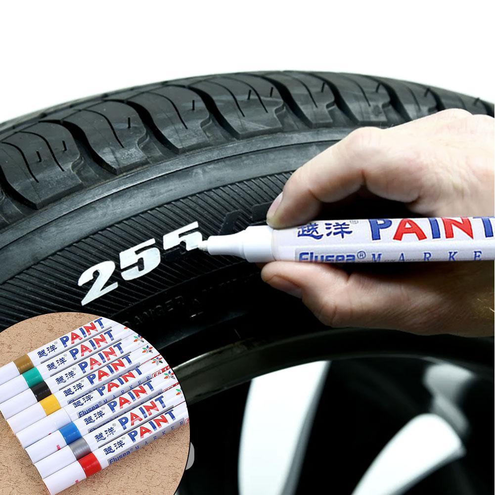 Tire Paint Marker Waterproof Permanent Tyre Pen Highlighters