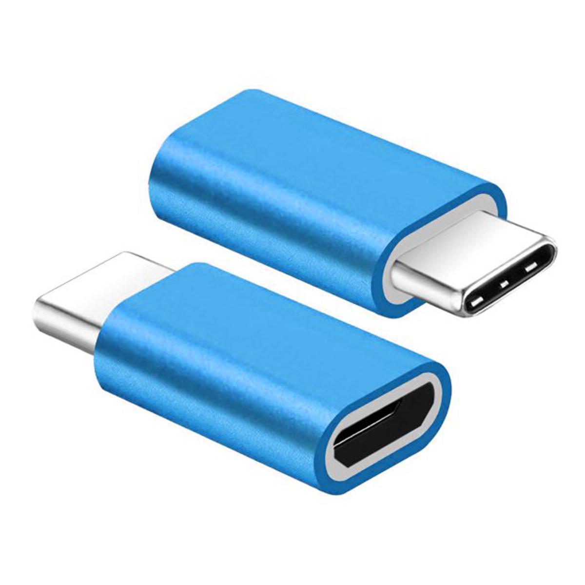 Micro USB To Type-C Charging Converter. 