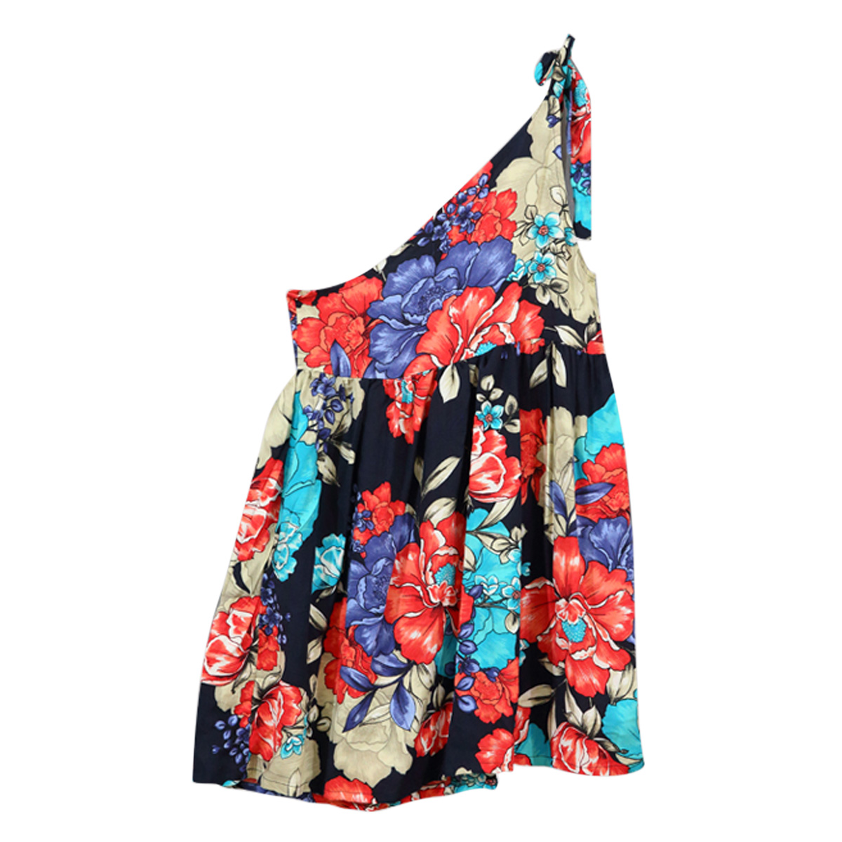 one shoulder baby frock