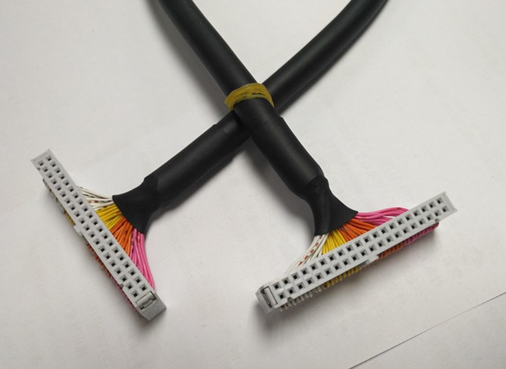 IDE shielding wire FC-64P round cable IDE-64P shielding wire FC64P. 