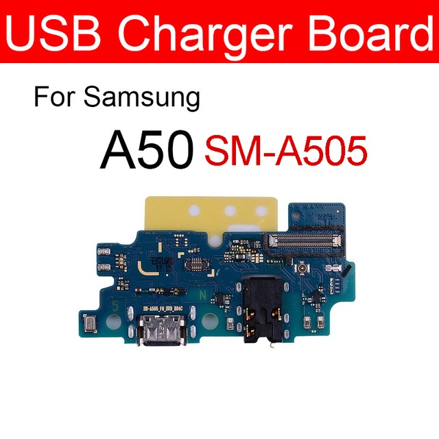 Usb Charging Jack Port Board For Samsung Galaxy A50 SM-A505FD A505FD POWER Usb Charger Connector Module USB Charger Board. 