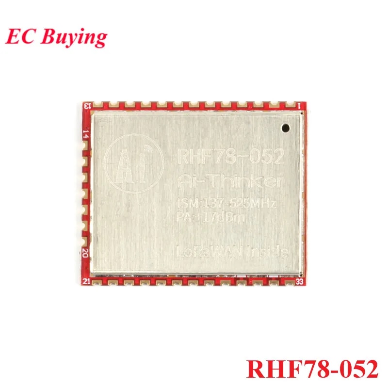 【YIYANGMAOYI111】SX1276 SX1278 LoRa Module RHF76-052 RHF78-052 LoRaWAN Node Module 433mhz 470mhz 868mhz Low Power Distance