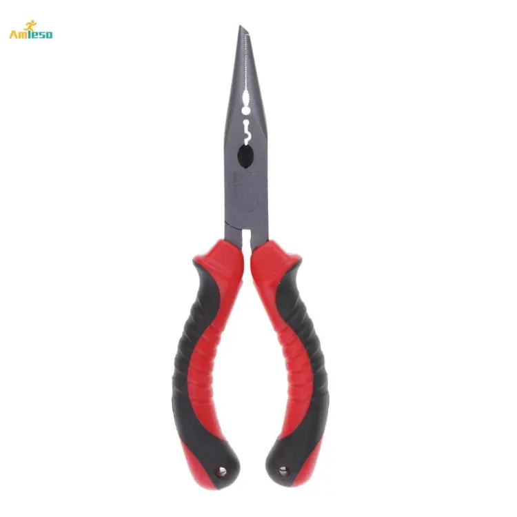 Hooked needle store nose pliers