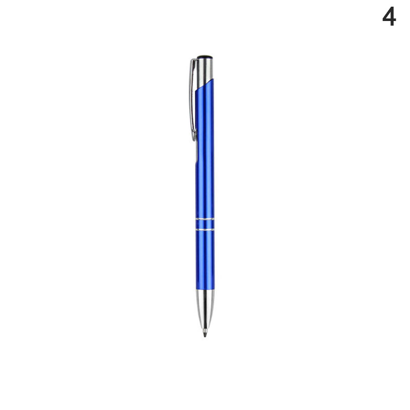 metal Housing Ballpoint Pens Office School Stationery Retractable Ball Point Pen