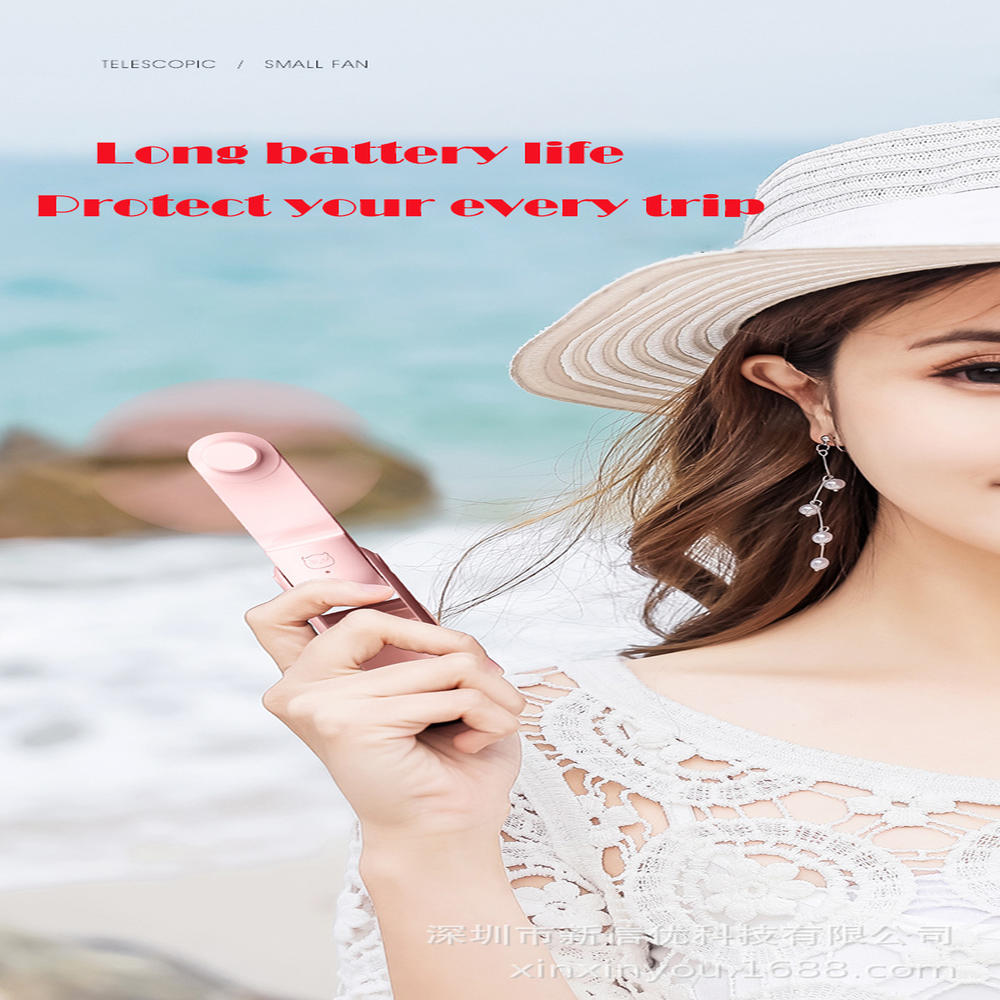 Mini Portable Usb Fan Handheld Electric Fans Rechargeable Silent Pocket Cooling Fan. 