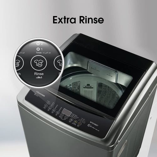 Hisense WTJA801T 8 kg Top Load Washing Machine. 