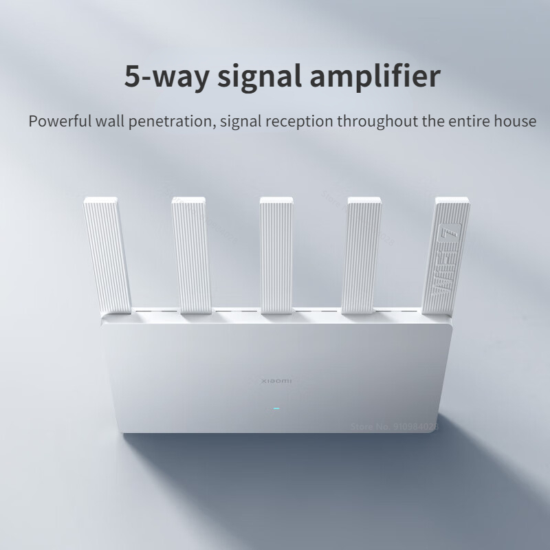 Xiaomi Router Be5000 WiFi 7 5011Mbps 2.5G Port Whole House LOT Intelligent Linkage Support Mesh Networking APP Security Manage. 