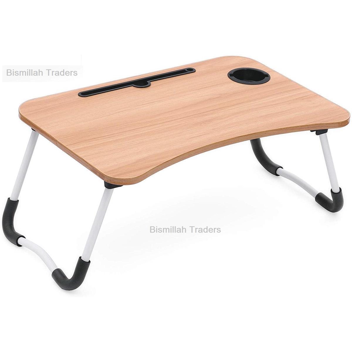Foldable Bed Desk Study Writing Wooden Table Drawing Desk Tray In Bed For Lazy Mornings - Laptop Table - Laptop Table
