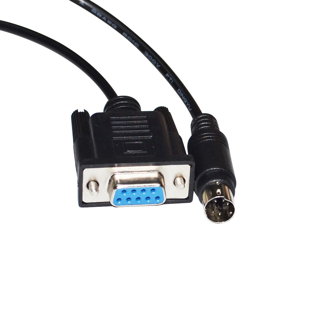 INDUSTRIAL FTDI FT232RL USB TO MINI DIN 4 PIN MD4 ADAPTER RS232 SERIAL COMMUNICATION CABLE FOR TAKAHASHI TEMMA CONNECTION TO PC. 