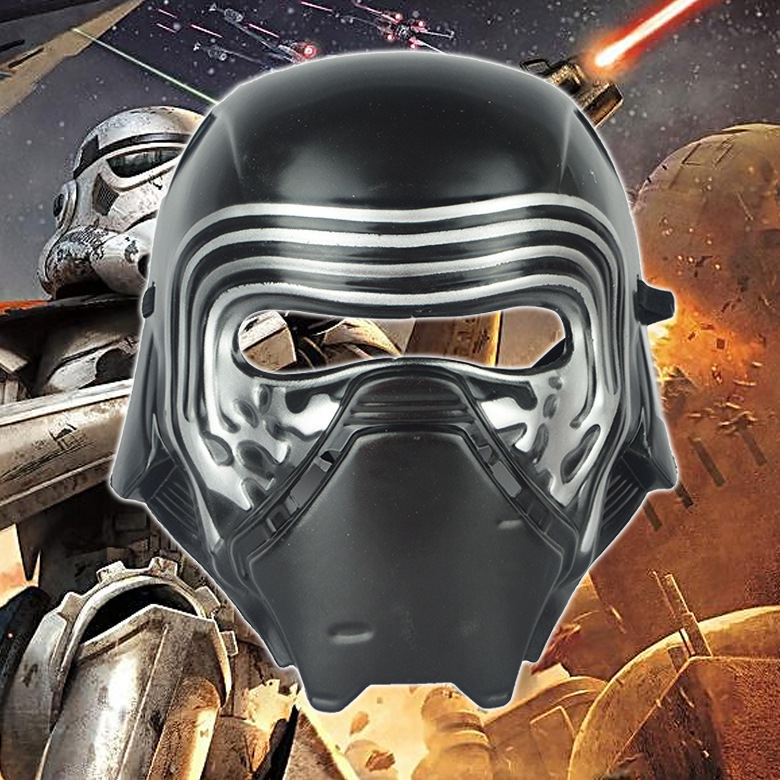 Star Wars Perimeter Black Knight Mask Full Face Mask Away from Awakening Mask Children's Toy Stage Show