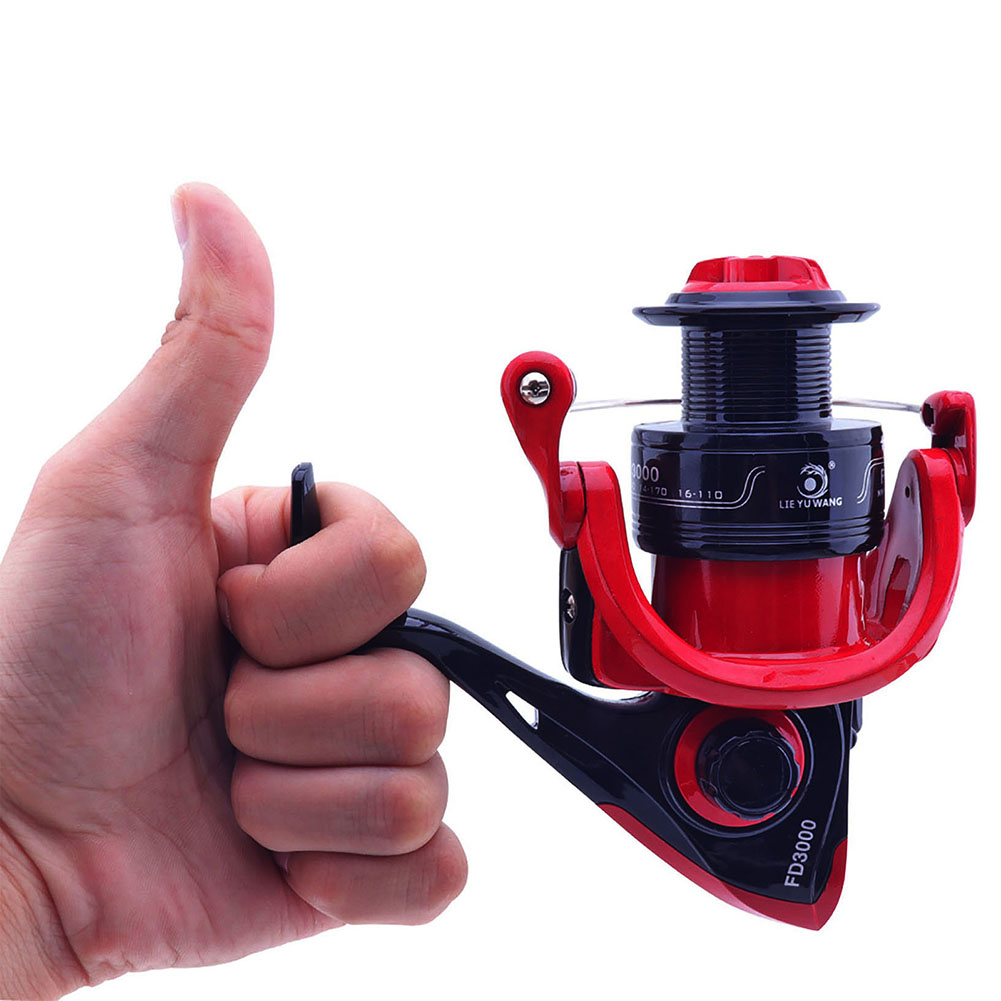 MeterMall FD Spinning Reels With CNC Folding Handle EVA Touch Knob 6 Kg Drag Maximum For Freshwater Saltwater Boat Fishing Bass. 