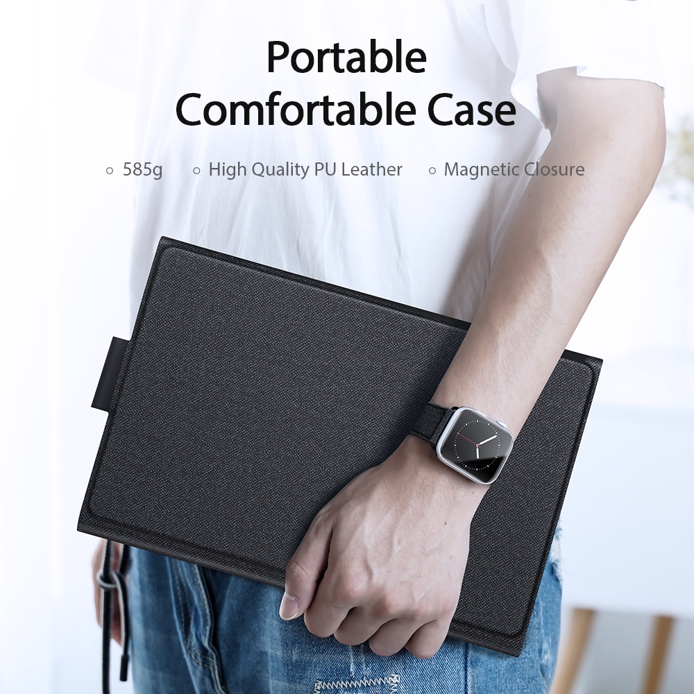 (Just a Keyboard)For Samsung Galaxy Tab S6 Lite DUX DUCIS Detachable Bluetooth Keyboard Ultrathin Horizontal Flip Leather Case with Touchpad & Sleep Function & Holder. 
