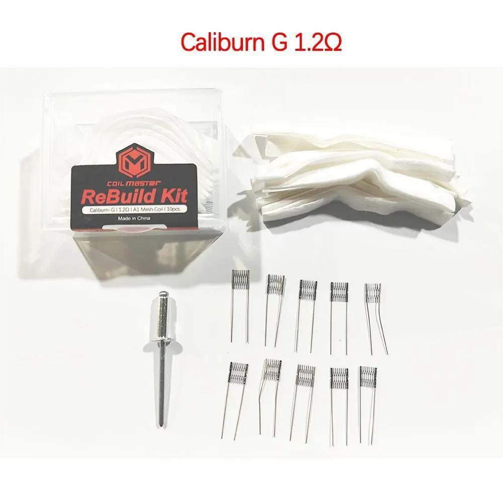 Home appliance repair tools, convenient installation, replacement of spare parts Caliburn G 0.8Ω 13-18W Caliburn G 1.0Ω 10-15W. 