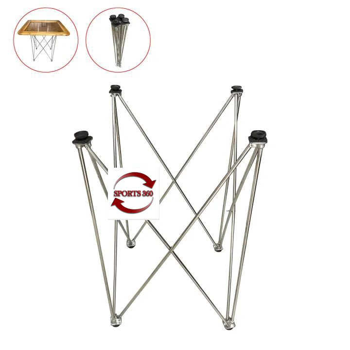 Folding Carrom Board Stand Full Steel Body Medium Size. 
