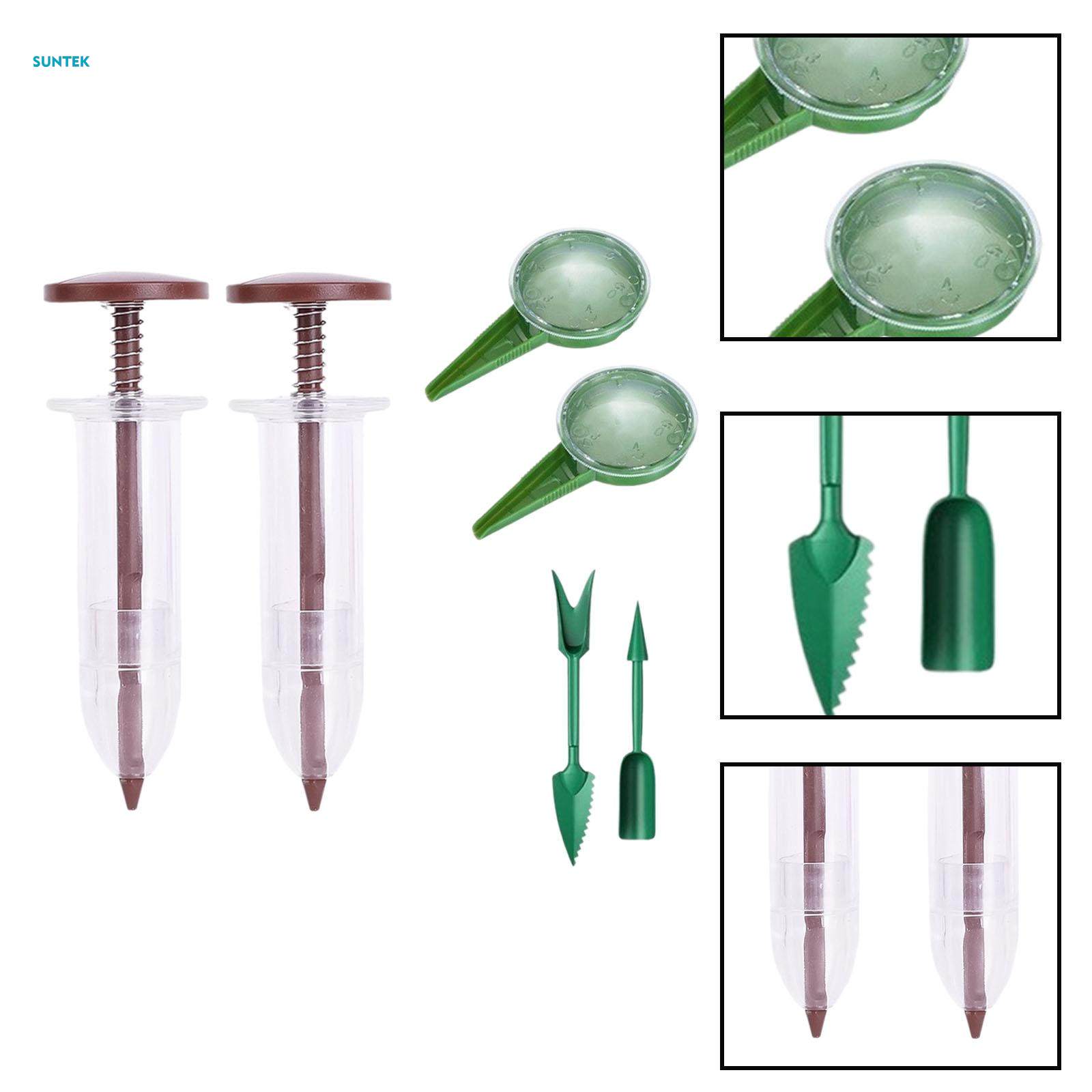 Garden Seed Dispenser Seed Planter Adjustable Handheld Small Seed Planter. 
