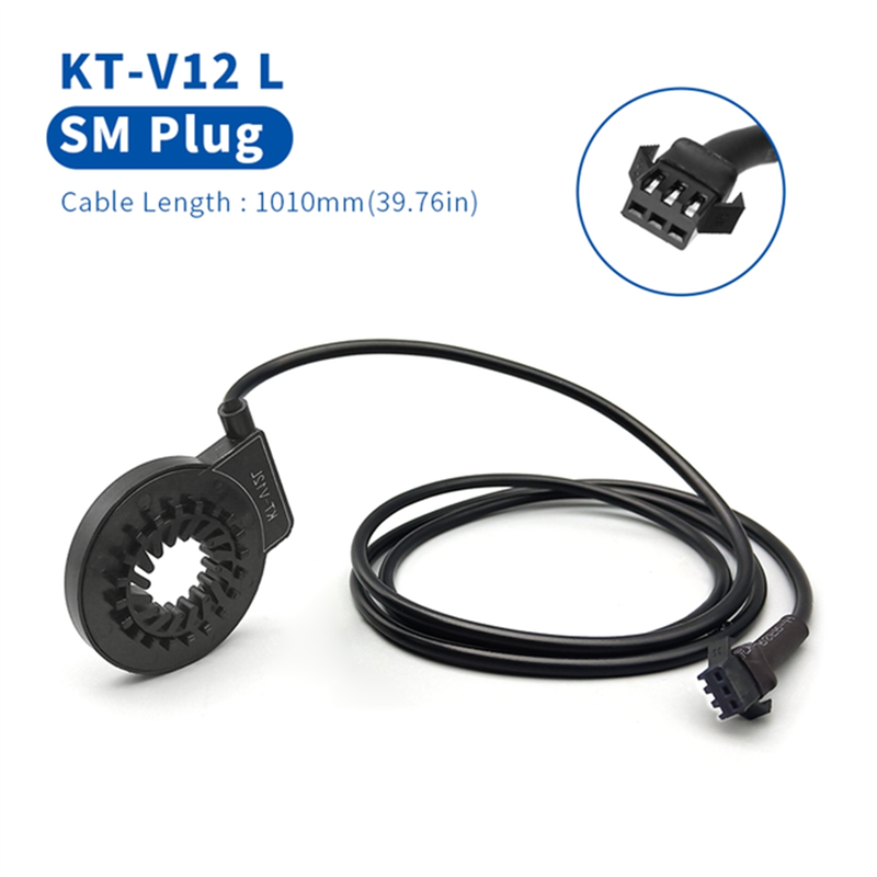 1 Pcs Bicycle Modified Electric with KT-V12 Magnetic Point Booster Induction Piece / SM Connector. 